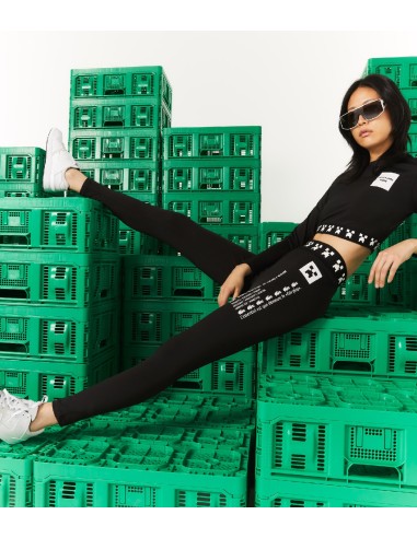Lacoste L!VE x Minecraft - Leggings con Estampado