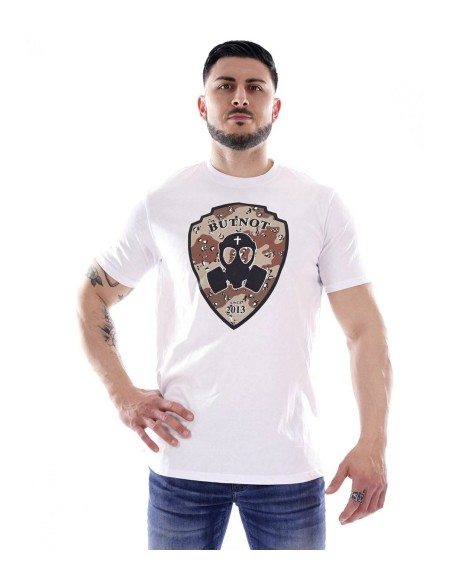 But Not - Camiseta Hombre Blanca - Logo