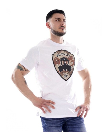 But Not - Camiseta Hombre Blanca - Logo