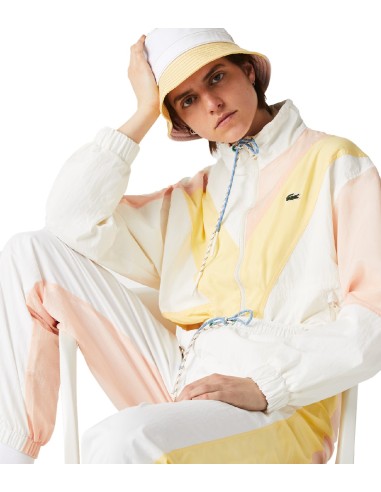 Lacoste L!VE - Chaqueta con Diseño Color Block