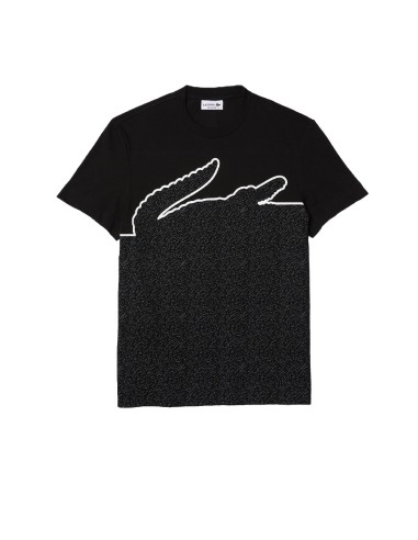 Lacoste - Camiseta de Cuello Redondo