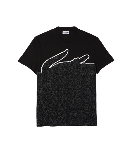 Lacoste - Camiseta de Cuello Redondo