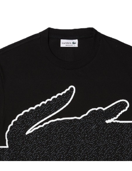 Lacoste - Camiseta de Cuello Redondo