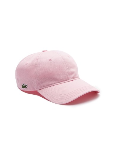 Lacoste - Gorra de Algodón en Contraste
