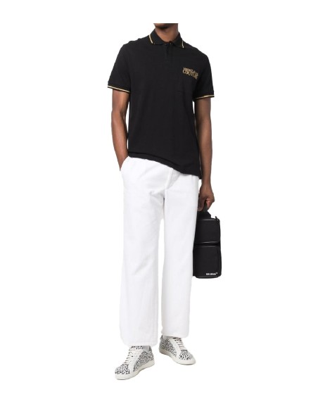 Versace Jeans Couture - Polo con Logo Bordado