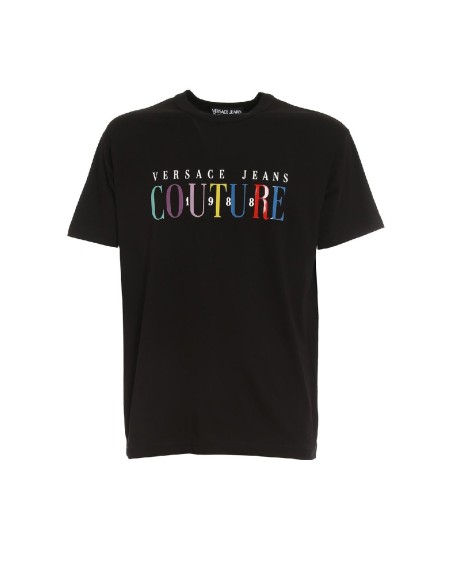 Versace Jeans Couture - Camiseta Logo Rainbow