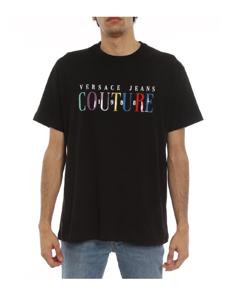 Versace Jeans Couture - Camiseta Logo Rainbow