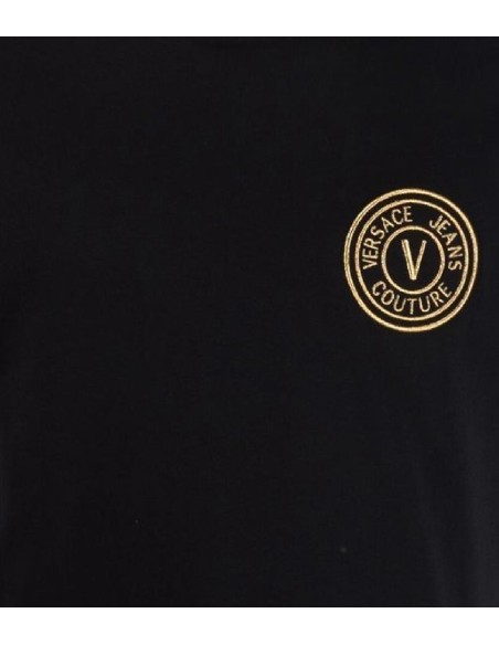 Versace Jeans Couture - Camiseta con Logo Bordado