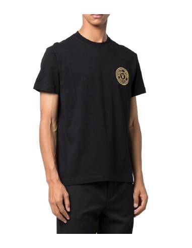 Versace Jeans Couture - Camiseta con Logo Bordado