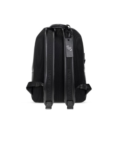 Emporio Armani - Mochila de Piel con Logo