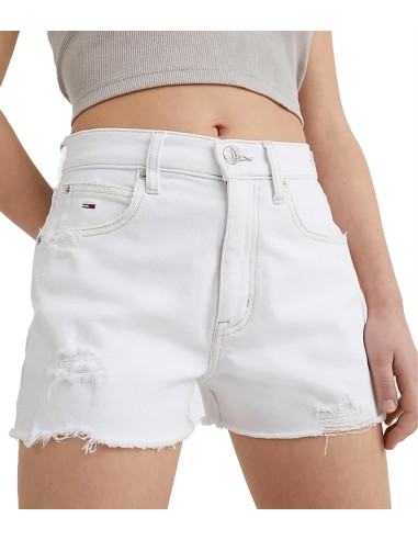 Tommy Jeans - Pantalón Corto con Efecto Desgastado