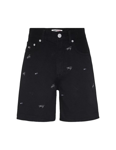 Tommy Jeans - Pantalón Corto Mom con Bordado
