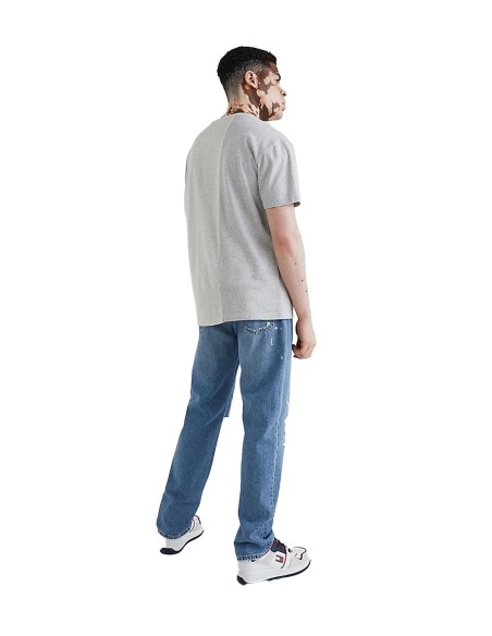 Tommy Jeans - Camiseta con Logo Ensamblado