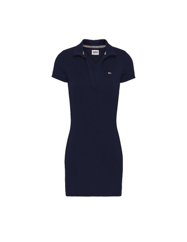 Tommy Jeans - Vestido Ajustado Tipo Polo