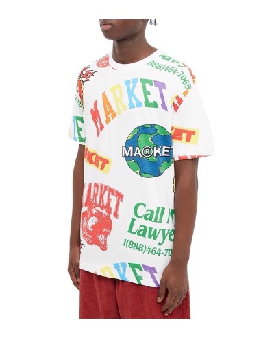 Market - Camiseta Market Monogram Aop T-Shi
