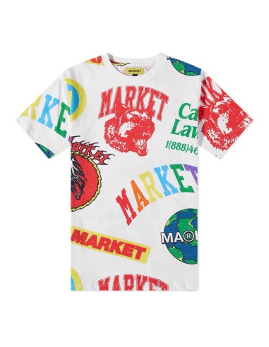 Market - Camiseta Market Monogram Aop T-Shi