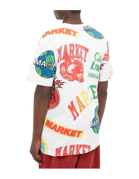 Market - Camiseta Market Monogram Aop T-Shi
