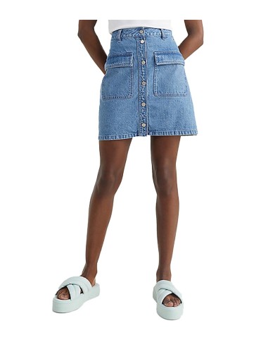 Tommy Hilfiger - Minifalda con Parche