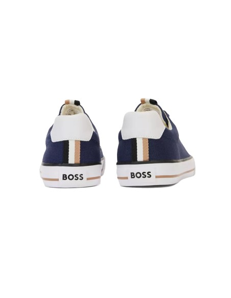 Hugo Boss - Zapatillas de Lona de Algodón