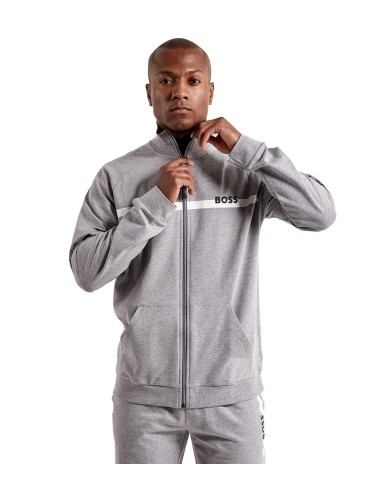 Hugo Boss - Chaqueta Con Logo Y Raya