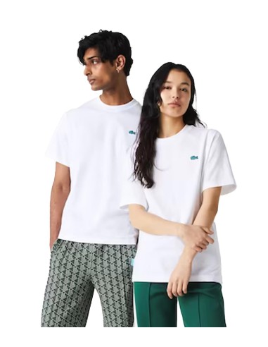 Lacoste - Camiseta Unisex en Algodón con Logo