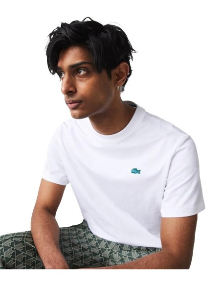 Lacoste - Camiseta Unisex en Algodón con Logo
