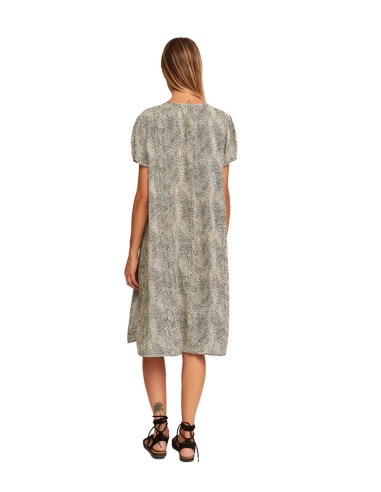 AMS Pure - Vestidos Negro Beig