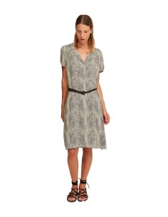 AMS Pure - Vestidos Negro Beig