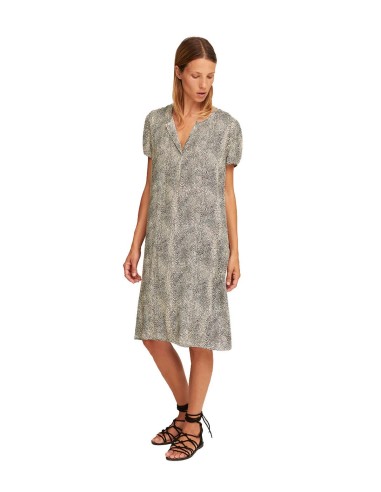 AMS Pure - Vestidos Negro Beig