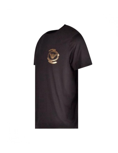 Emporio Armani - Camiseta con Logo Dorado