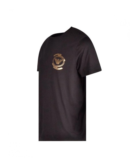 Emporio Armani - Camiseta con Logo Dorado