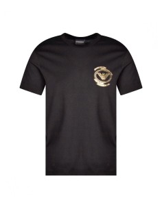 Emporio Armani - Camiseta con Logo Dorado