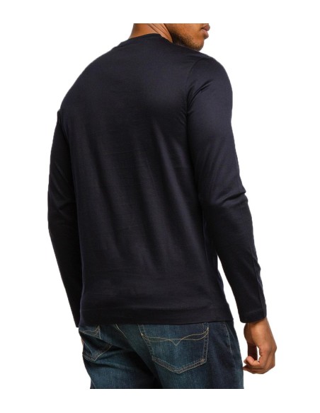 Emporio Armani - Camiseta de Manga Larga con Logo