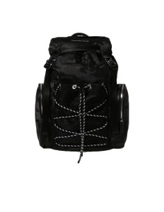Emporio Armani - Mochila con Logo Metálico
