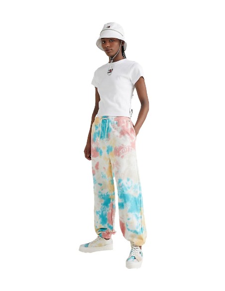 Tommy Hilfiger - Camiseta Cropped con Parche