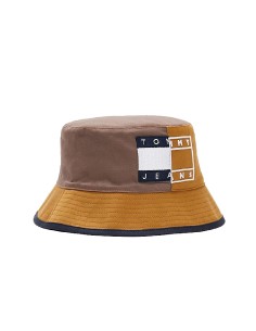 Tommy Hilfiger - Gorro Bucket Reversible con Logo