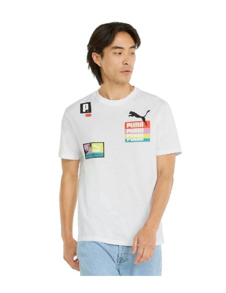 Puma - Camiseta Brand Love Multiple