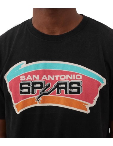 Mitchell & Ness - Camiseta San Antonio Spurs Worn Logo