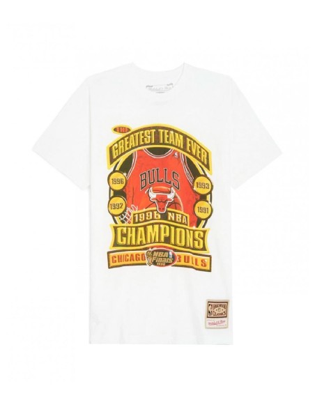 Mitchell & Ness - Camiseta Chicago Bulls Champions Print
