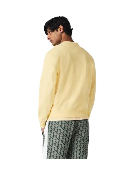 Lacoste L!VE - Sudadera de Algodón con Logo