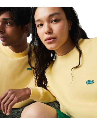 Lacoste L!VE - Sudadera de Algodón con Logo