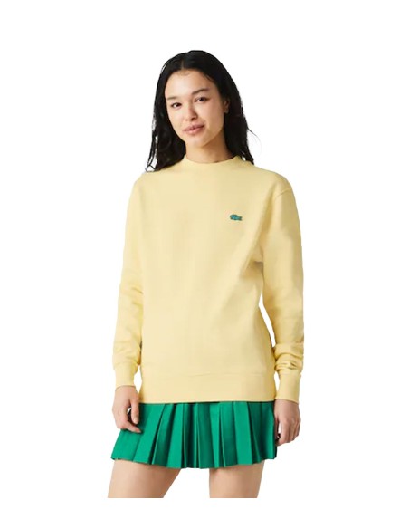 Lacoste L!VE - Sudadera de Algodón con Logo