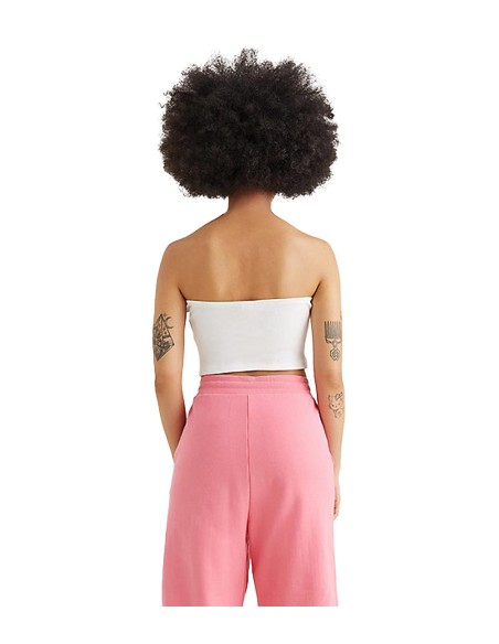 Tommy Hilfiger - Camiseta Tubo Cropped con Logo