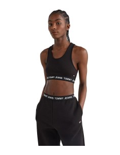 Tommy Hilfiger - Camiseta de Corte con Inscripción