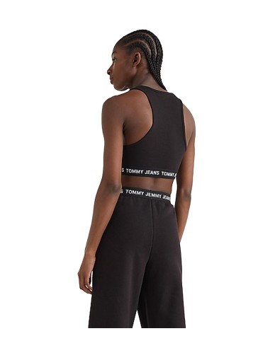 Tommy Hilfiger - Camiseta de Corte con Inscripción