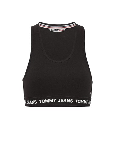 Tommy Hilfiger - Camiseta de Corte con Inscripción