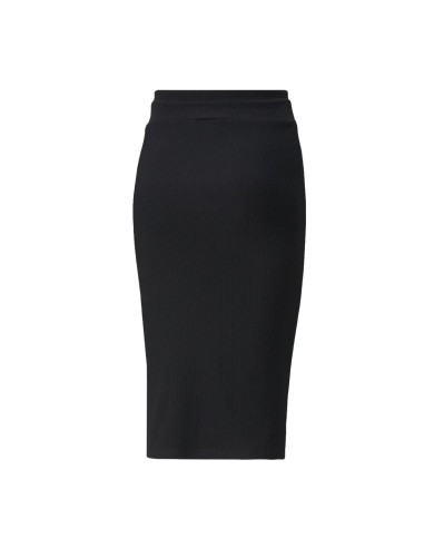 Puma - Falda Classics Ribbed Midi Skir
