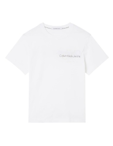 Calvin Klein Jeans - Camiseta Two Tone Monogram Logo