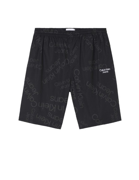 Calvin Klein Jeans - Pantalón Corto Logo AOP Woven