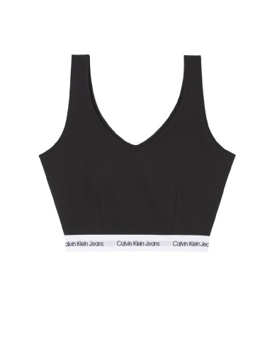Calvin Klein Jeans - Strappy Top Contrast Tape Milano